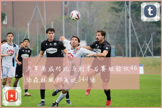 少年老成对比马刺季后赛经验仅46场森林狼却高达344场